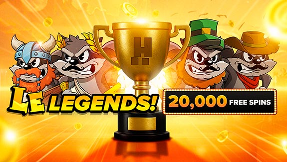 欧宝娱乐大发娱乐LE传奇锦标赛开启|Hacksaw Gaming资格赛,20,000次免费旋转奖励等你挑战